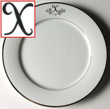 Princess Heritage (Platinum Trim) Dinner Plate
