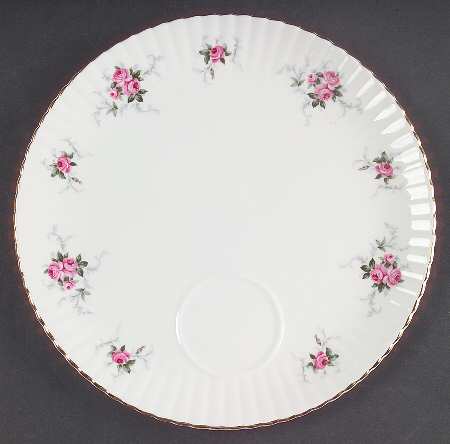 Windsor Rose Snack Plate