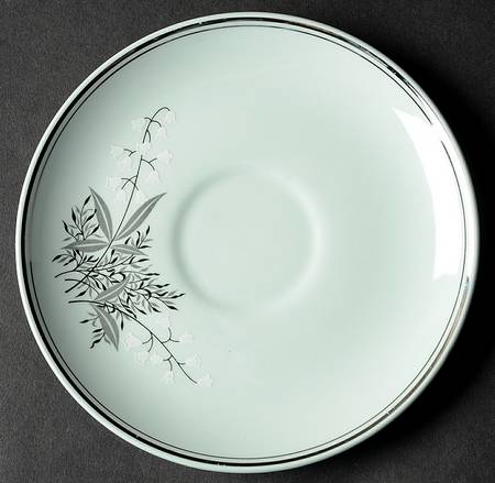 Lady Empire (Platinum Trim) Saucer