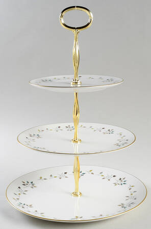 Riviera 13 7/8"-14 1/4" 3-Tiered Serving Tray(DP,SP,BB) HC