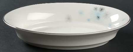 Star Shower 10" Oval Vegetable Bowl