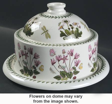 Botanic Garden Cheese Dome with 10" Plate
