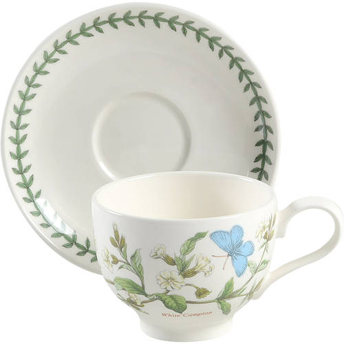 Botanic Garden Traditional Breakfast Cup & Saucer Set by Portmeirion