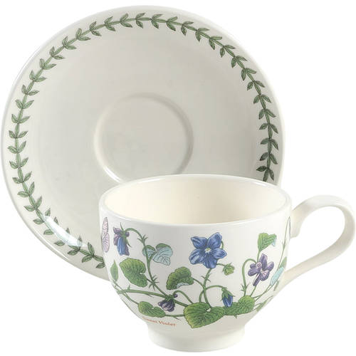 Botanic Garden Traditional Breakfast Cup & Saucer Set
