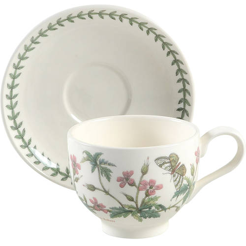 Botanic Garden Traditional Breakfast Cup & Saucer Set