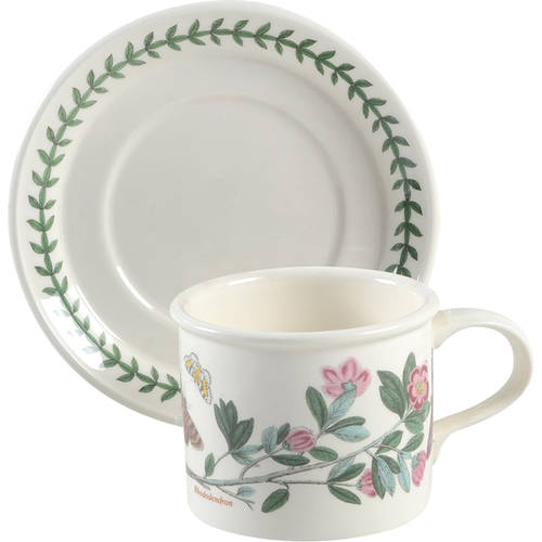 Botanic Garden Drum Breakfast Cup & Saucer Set