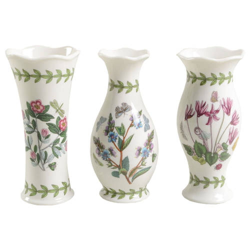 Botanic Garden Set of 3 Vase-Bud 5" Motifs