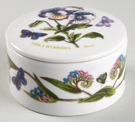 Botanic Garden 3" Round Treasure Box & Lid