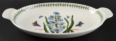 Botanic Garden 11" Oval Handled Baker
