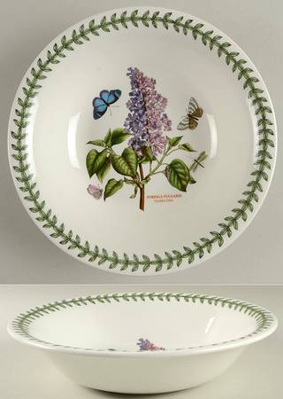 Botanic Garden 9" Flared Pasta Serving Bowl