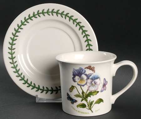 Botanic Garden Mug/Cup & Saucer Set