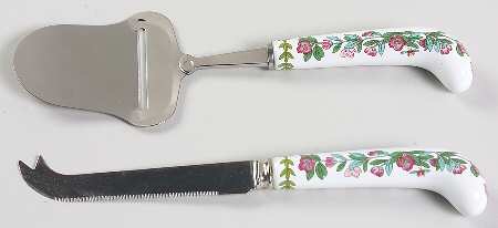 Botanic Garden Cheese Set=(Plane (Chpl38) & Knife (Chek38)))
