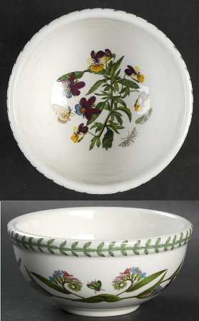 Botanic Garden Individual Salad/Fruit Bowl