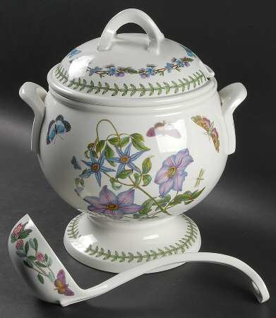 Botanic Garden Tureen & Lid with Ladle