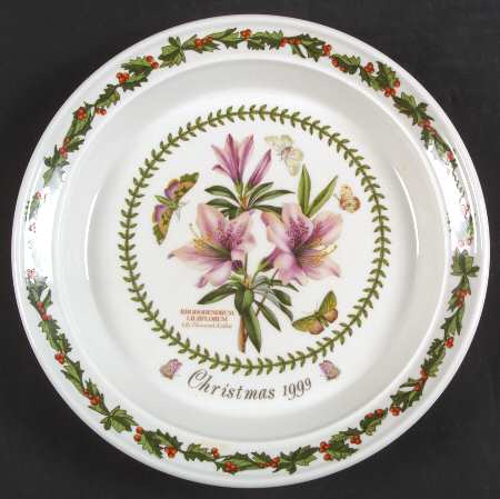 Botanic Garden 1999 Annual Christmas Plate
