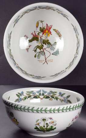 Botanic Garden 9" Salad Serving Bowl