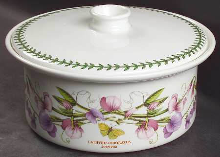 Botanic Garden 1.75 Qt Drum Round Covered Casserole