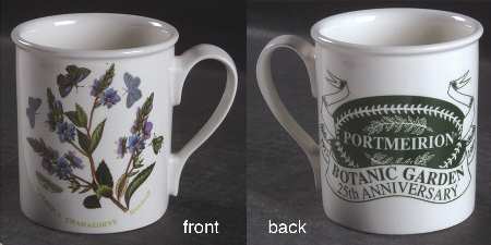 Botanic Garden 25th Anniversary Commemorative Breakfast Mug