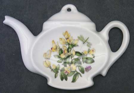 Botanic Garden Tea Bag Holder/Spoon Rest