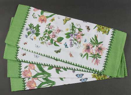 Botanic Garden 18" Cloth Napkin - Set of 4