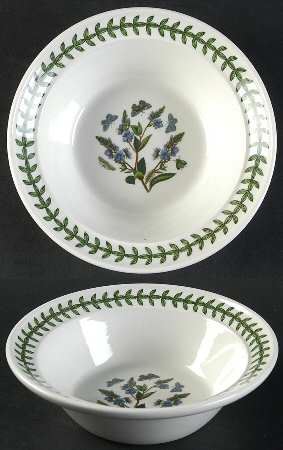 Botanic Garden Rim Cereal/Oatmeal Bowl