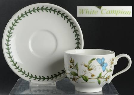 Botanic Garden Traditional Footed Cup & Saucer Set