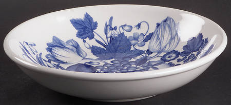 Harvest Blue 8" Individual Pasta Bowl by Portmeirion
