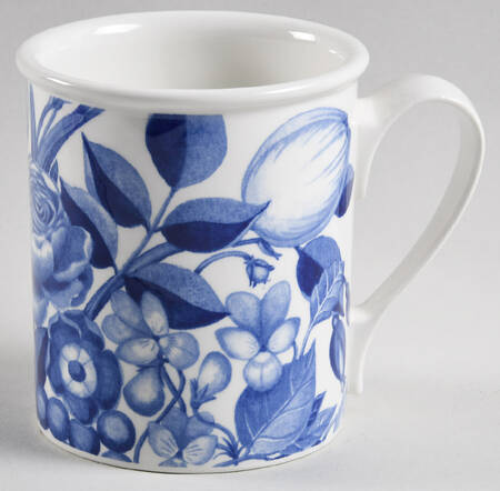 Harvest Blue Breakfast Mug by Portmeirion