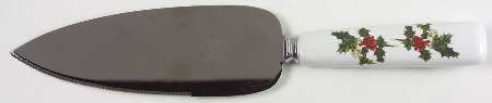 The Holly and The Ivy Pie & Cake Server with Stainless Blade