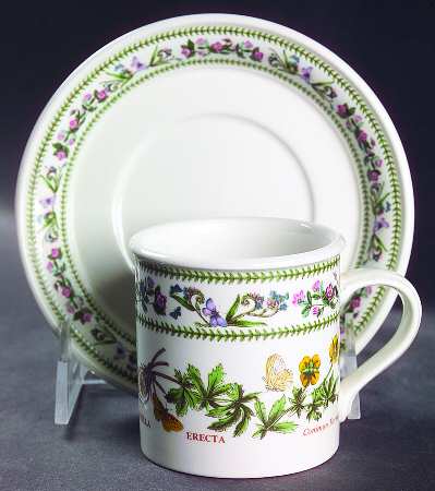 Variations Flat Demitasse Cup & Saucer Set