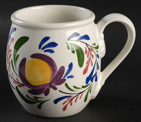 Welsh Dresser Delft Mug (Barrel Shape)