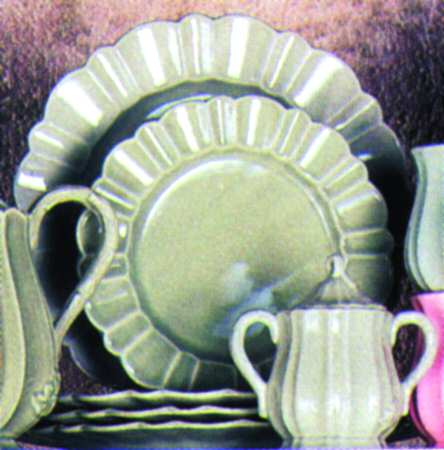 Alberi Celadon Green Salad Plate by Porta