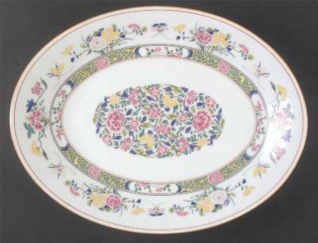 Tung Hai 15" Oval Serving Platter