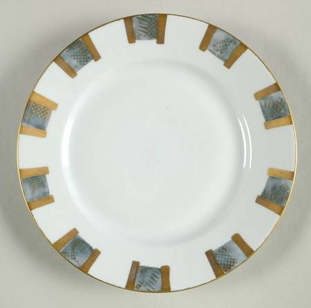 Variations Vert D'Eau Luncheon Plate