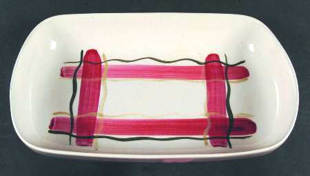 Normandy Plaid Bread Tray