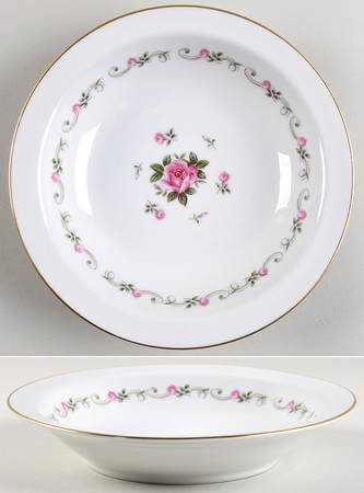 First Love Rim Soup Bowl by Puritan (Japan)