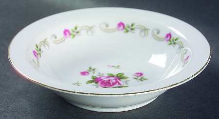 First Love Rim Fruit/Dessert (Sauce) Bowl by Puritan (Japan)