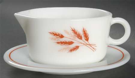 Autumn Harvest Gravy Boat & Underplate