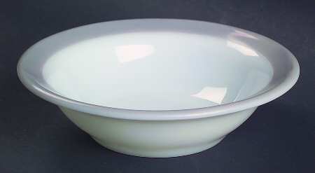Gray Rim Fruit/Dessert (Sauce) Bowl