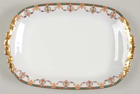 POY113 14" Oval Serving Platter