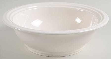 Terrace White 9" Round Vegetable Bowl
