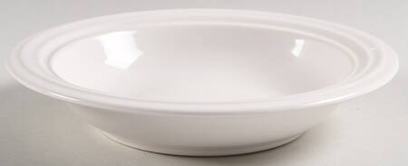 Terrace White Rim Soup Bowl