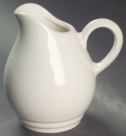 Terrace White Creamer