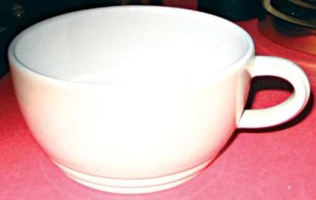 Terrace White Soup Mug