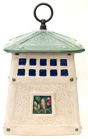 Forest Sculpted Cookie Jar & Lid
