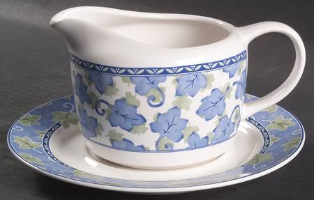 Blue Isle Gravy Boat & Underplate