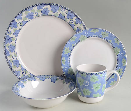 Blue Isle 4 Piece Place Setting
