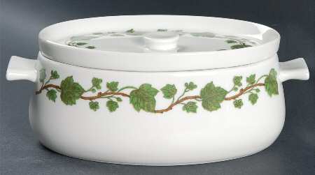 Lierre 1 Quart Oval Covered Casserole