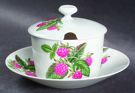 Les Fruits Sauvages Jam/Jelly & Lid W/Underplate