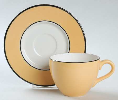 PGN11 Flat Cup & Saucer Set
